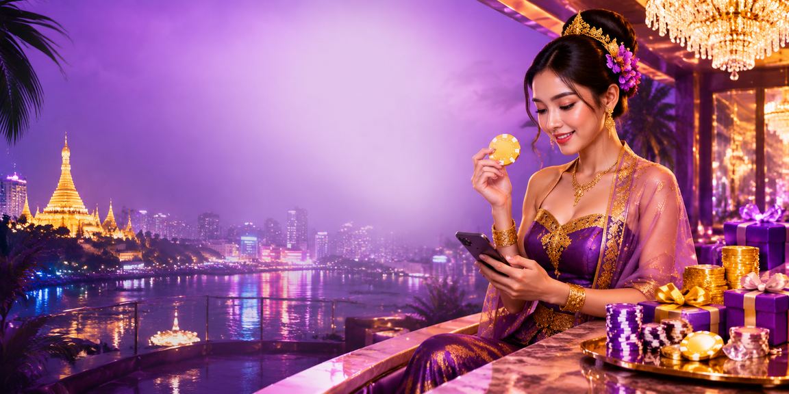 ရန်ကုန်မြို့တွင် မိုဘိုင်းကာစီနိုဆော့နေသူ